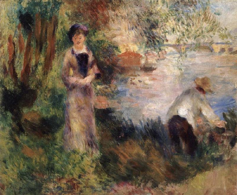 Pierre-Auguste Renoir On Chatou Island China oil painting art